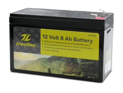 Universal Power Group 12V 8Ah F1 AGM Universal Battery