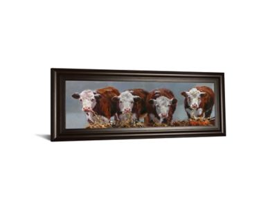 Image showing  The Diners Club Print Framed Wall Art, 18 in. x 42 in.