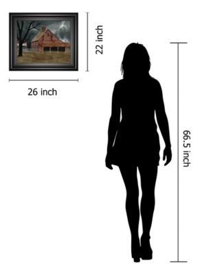 Image showing  Dark and Stormy Night Wall Art, 22 in. x 26 in.