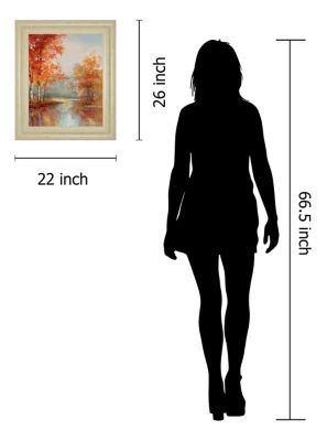 Image showing  Autumns Grace II Wall Art Print, 22 in. x 26 in.