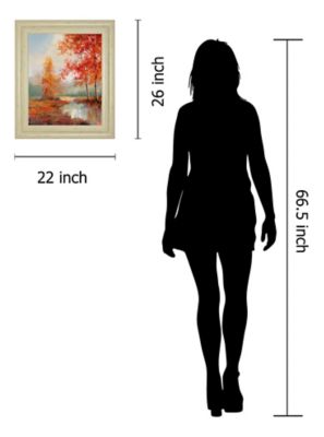 Image showing  Autumns Grace I Print Framed Wall Art, 22 in. x 26 in.