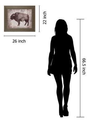 Image showing  Wildness II-Timber Print Framed Wall Art, 22 in. x 26 in.