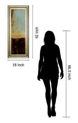 Image showing  Flying without Wings I Framed Wall Art, 18 in. x 42 in., Chardonnay Frame