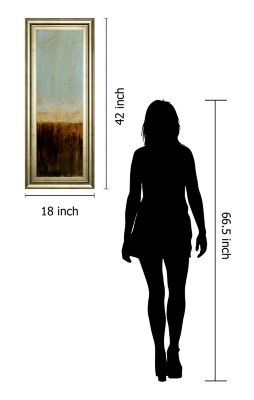 Image showing  Flying without Wings II Framed Wall Art, 18 in. x 42 in., Chardonnay Frame