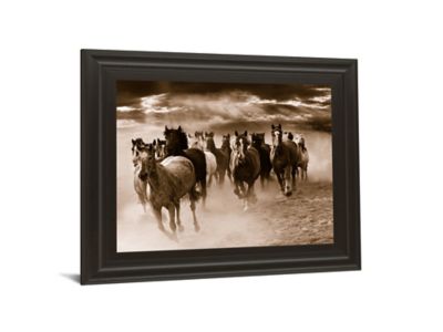 Image showing  Running Horses Wall Art Print, 22 in. x 26 in.