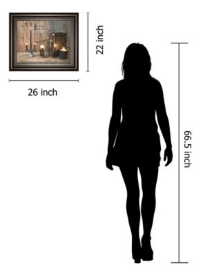 Image showing  For Ye Are The Light Framed Wall Art, 22 in. x 26 in.