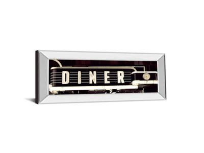 Image showing  Diner Framed Wall Art, 18 in. x 42 in.