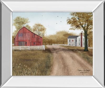 Classy Living Summer in the Country Framed Wall Art, 22 in. x 26 in., Mirrored Frame