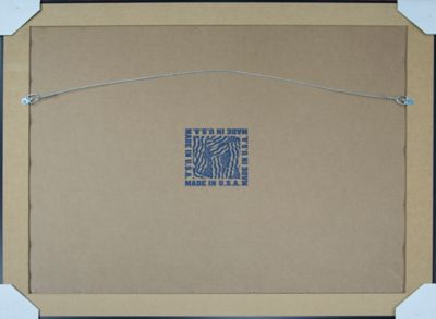 Image showing  American Flag Framed Wall Art, 34 in. x 40 in.