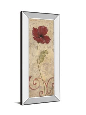 Image showing  Red Flower I Wall Art, 18 in. x 42 in.