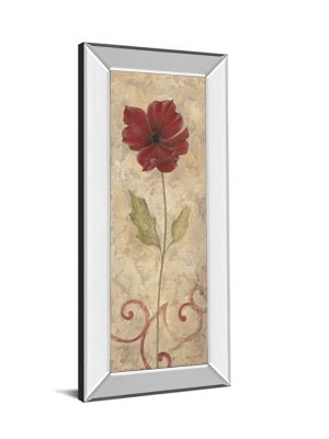 Image showing  Red Flower II Wall Art, 18 in. x 42 in.