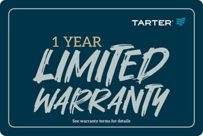 Image showing 6 th Tarter 4 ft. x 50 in. 6-Bar Economy Tube Gate, 1-3/4 in. Tube, Red