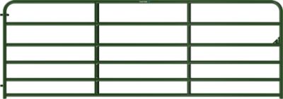 Tarter 12 ft. x 50 in. 6-Bar Economy Tube Gate, 1-3/4 in. Tube, Green