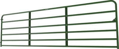 Image showing  14 ft. x 50 in. American Gate 6-Bar Economy Tube Gate, Green