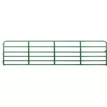 Tarter 18 ft x 50 in Economy 6-Bar Tube Barrier 1-3/4 in Tubing Green Corral Panels & Gates