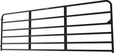 Image showing  12 ft. x 50 in. 6-Bar Economy Tube Gate, 1-3/4 in. Tube, Black