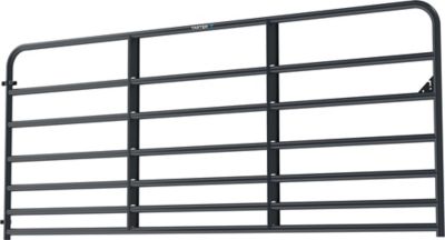 Image showing  10 ft. x 50 in. 7-Bar Heavy-Duty Standard Bull Gate, Blue