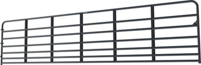 Image showing  18 ft. x 50 in. 7-Bar Heavy-Duty Standard Bull Steelmax Stock Gate, Blue