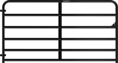 Tarter 2 6 Bar Extra Heavy Duty Bull Gate 8 Black