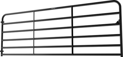 Image showing  12 ft. 6-Bar Extra Heavy-Duty Bull Gate, 2 in. Tube, Black