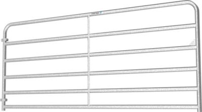Image showing  10 ft. long, 2 in. 6-Bar Extra Heavy-Duty Galvanized Bull Gate
