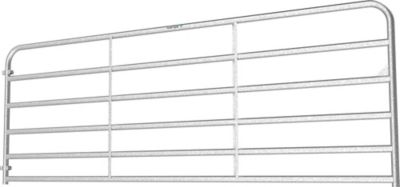 Image showing  12 ft. 2 in. 6-Bar Extra Heavy-Duty Galvanized Bull Gate
