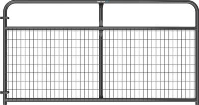 Tarter 8 ft. Long, 2 in. x 4 in. Wire Filled Gate, Gray