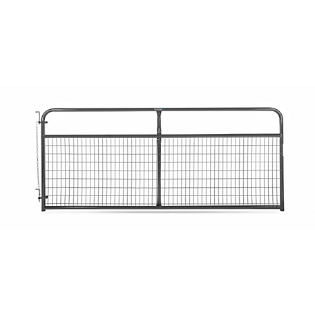 Tarter 10 ft. 2 x 4 Wire Filled Gate, Gray