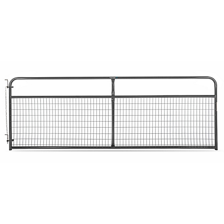 Tarter 12 ft. 2 x 4 Wire Filled Gate, 61 lb., Gray