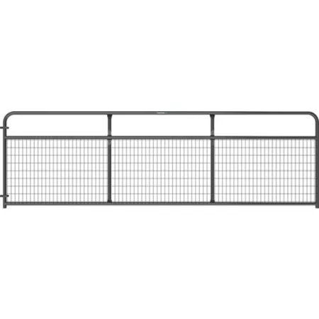 Tarter 14 ft x 50 in Wire Gate 2 in x 4 in Mesh Gray Corral Panels & Gates