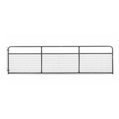 Tarter 16 ft. 2 x 4 Wire Filled Gate, Gray