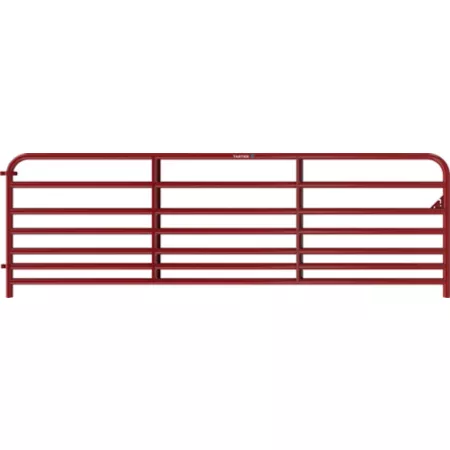 Tarter 7-Bar Pig/Sheep Barrier 10' x 35" 1-3/4" Tube Red Corral Panels & Gates