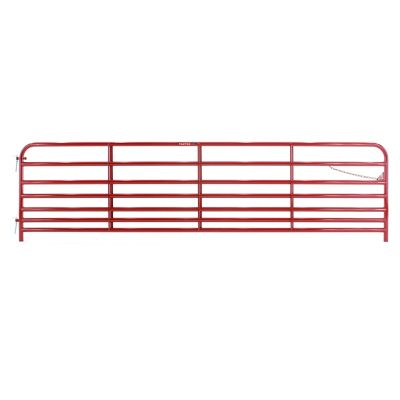 Tarter 12 ft. long, 7-Bar Hog/Sheep Gate, Red