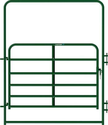 Tarter 6 ft. x 62 in. Walk-Thru Arch Gate, Green