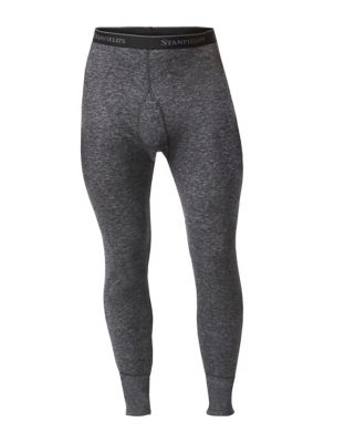 Image showing  Men's Mid-Rise Double Layer Wool Blend Long Johns