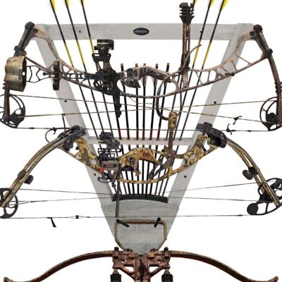 Rush Creek Creations Barn Wood 3-in-1 12-Arrow Bow Rack