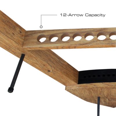 Image showing  Cherry 3-in-1 12-Arrow Bow Rack