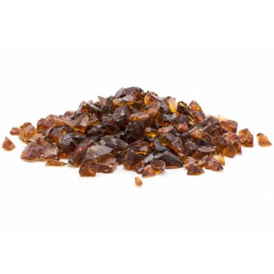Margo Garden Products 1/2 in. 20 lb. Amber Landscape Glass