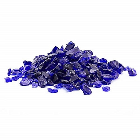 Margo Garden Products 1/2 in. 20 lb. Cobalt Blue Landscape Glass