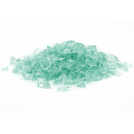 Margo Garden Products 1/2 in. 20 lb. Turquoise Landscape Glass