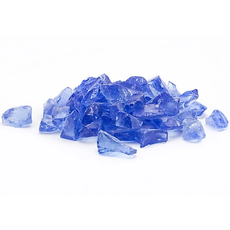 Margo Garden Products 1/2 in. 20 lb. Royal Blue Landscape Glass