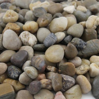 Image showing  Rainforest 0.5-1.5 in. Mixed Polished Pebbles, 2200 lbs.