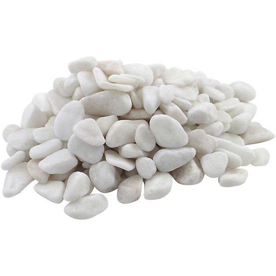 Rain Forest 1 in. to 2 in., 20 lb. Medium Snow White Pebbles Rain Forest 1 in. to 2 in., 20 lb. Medium Snow White Pebbles