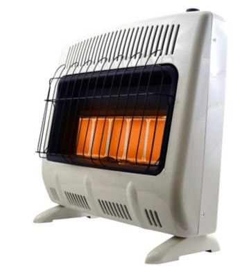 Mr. Heater Natural Gas Radiant Heater, 1,000 sq. ft., 30,000 BTU