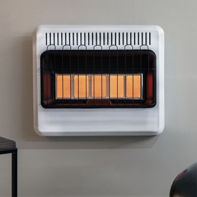 Image showing  Natural Gas Radiant Heater, 1,000 sq. ft., 30,000 BTU