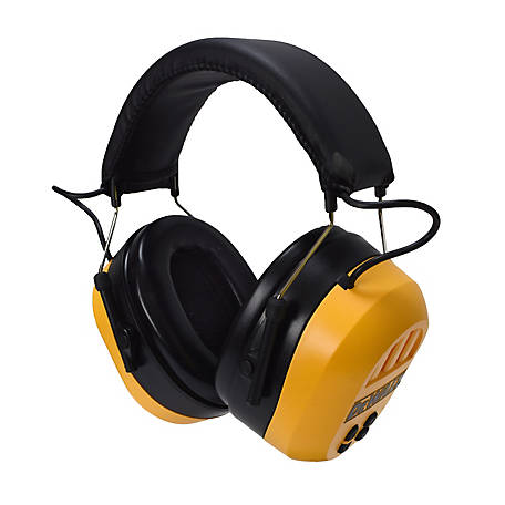 DeWALT Bluetooth Hearing Protector Ear Muffs, 4.5 in. x 7.75 in. x 11 in.