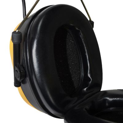 Image showing  Bluetooth Hearing Protector Earmuffs, 25 dB Noise Reduction Rating, 1-Pair