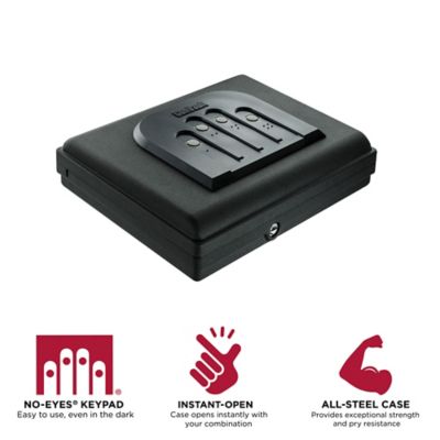 GunVault 1 Gun 0.347 cu. ft. Electronic Lock MicroVault Gun Safe