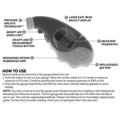 Image showing  5-150 PSI Elite Digital Tire Pressure Gauge