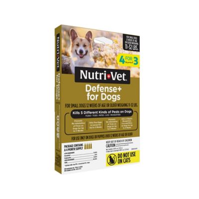 Image showing  Defense Plus Dog Flea and Tick Topical Treatment for Small Dog, 4 ct.